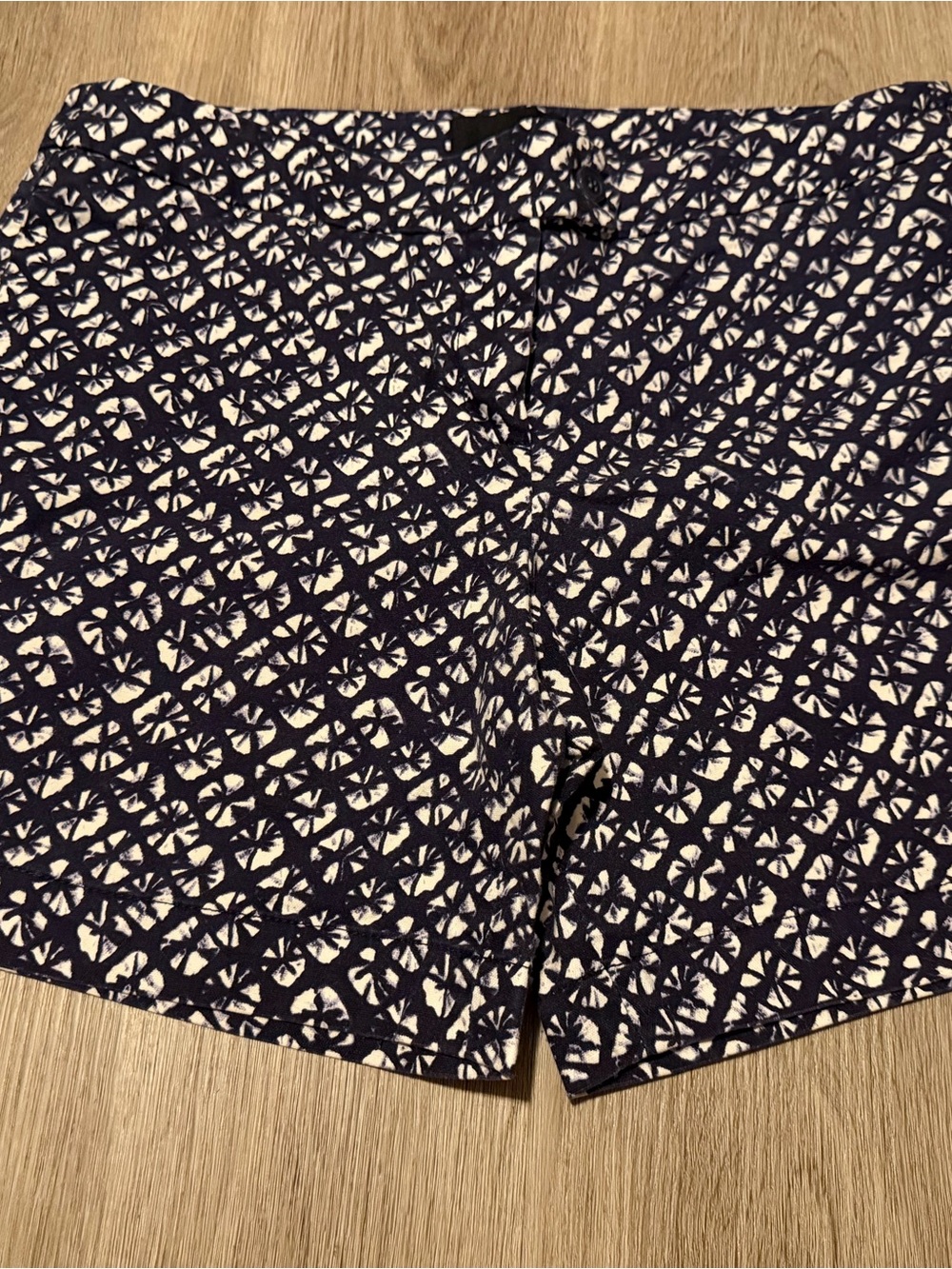 Cynthia Rowley Navy and White Patterned Women’s Shorts